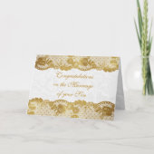 Ouders van Bride feliciteren de Kaart van de Groet (Voorkant)