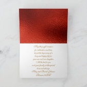 Ouders van Bride feliciteren de Kaart van de Groet (Binnen)