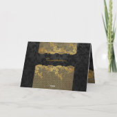 Ouders van Bride feliciteren de Kaart van de Groet (Achterkant)