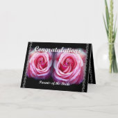 OUDERS van de bruid - Wedding Gefeliciteerd Kaart (Voorkant)