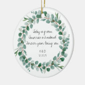Ouders van de Groom Ornament Gift - Eucalyptus (Links)