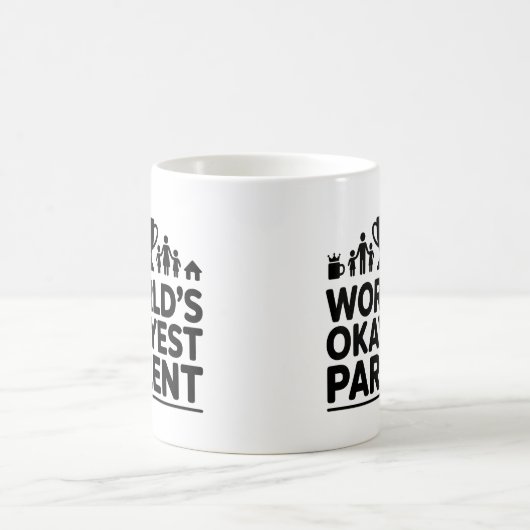 Ouders van de wereld - Funny Coffee Mok (Center)