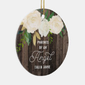Ouders van een engel persoonlijk verlies van Baby Keramisch Ornament (Rechts)