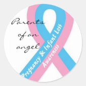 Ouders van een engel Sticker (Voorkant)