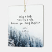 Ouders van het Ornament Bride - Wintersneeuw (Links)