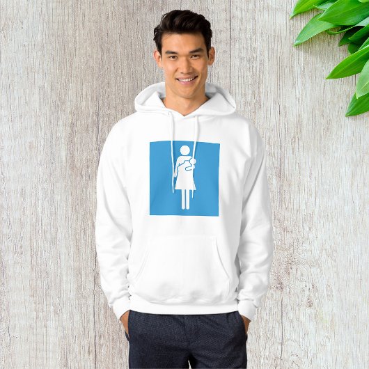 Ouders Zaal Mannen gebarentaal Hoodie
