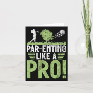 Ouderschap als een pro! Golfmoeder Kaart