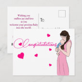 ouderschap briefkaart (Voorkant / Achterkant)