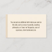 Ouderschap Coach Visitekaartje (Achterkant)