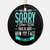 Ouderschap Geïnspireerd oudergerelateerd design va Keramisch Ornament (Links)