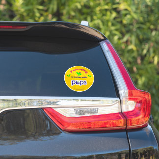 Ouderschap is beter met PEPS - bumpersticker Sticker