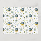 Ouderschap Spells Halloween Baby shower Advies Kaa Informatiekaartje (Achterkant)