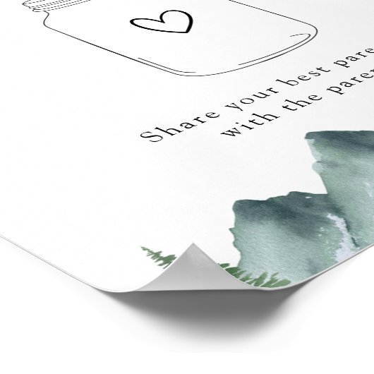 Ouderschap Tip Jar Poster (Hoek)