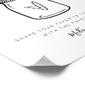 Ouderschap Tips Baby shower Decor Game G400 Poster (Hoek)