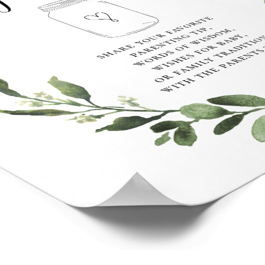 Ouderschap Tips voor de Ouders om Party Sign te zi Poster (Hoek)