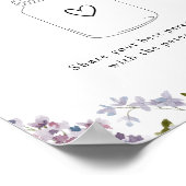 Ouderschap van Lilacs en Lavender Tip Jar Poster (Hoek)