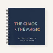 Ouderschapsnotities Gepersonaliseerd Moeders & Vad Notitieboek (Voorkant)