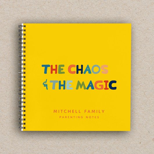 Ouderschapsnotities Gepersonaliseerd Moeders & Vad Notitieboek