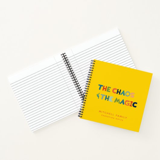 Ouderschapsnotities Gepersonaliseerd Moeders & Vad Notitieboek (Binnen)