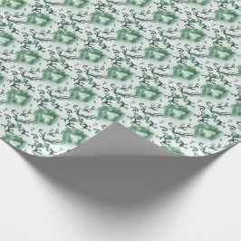 Ouderwets behang cadeaupapier