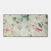 Ouderwets behang van vogels en Ivy Bureaumat (Voorkant)