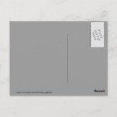 ouderwets briefkaart (Achterkant)