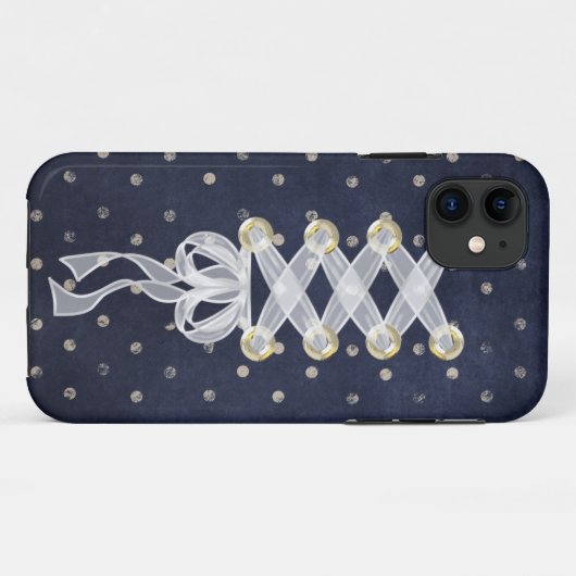 ouderwets Case-Mate iPhone case (Achterkant (horizontaal))