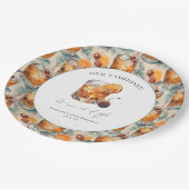 "Ouderwets" Cocktail Verjaardag Papieren Bordje (Gekanteld)