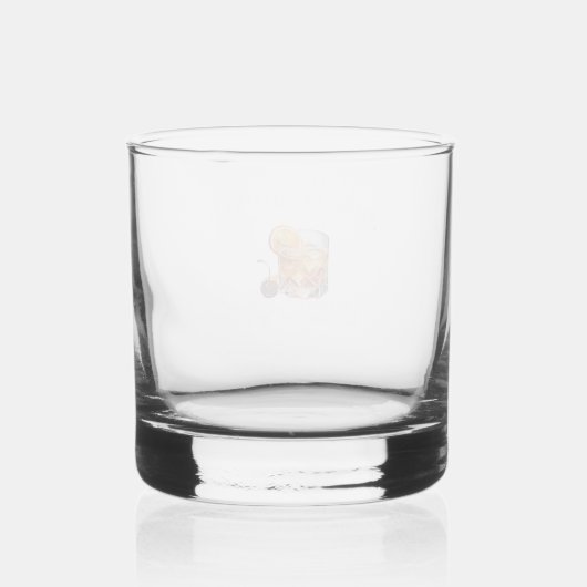"Ouderwets" Cocktail Verjaardag Whisky Glas (Achterkant)