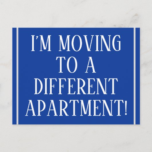 Ouderwets en Klassieke Nieuw-Thuis Ansichtkaart Aankondigingskaart (Voorkant)