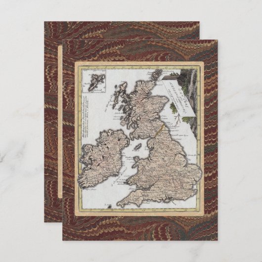 Ouderwets Engels Pub Crawl Verjaardagsfeest Kaart (Voorkant / Achterkant)