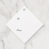 Ouderwets esdoornsiroop cadeau Label (Achterkant)