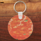 Ouderwets eten, hete kom tomatensoep met erwten sleutelhanger (Achterkant)