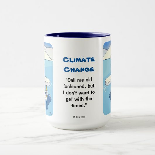 Ouderwets groot mok (Midden)