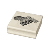 Ouderwets lint Snoep Christmas Sweet Shop Rubberstempel (Stempel)