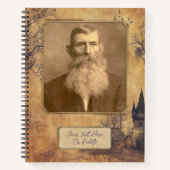 Ouderwets  Notitieboek / Dagboek Sjabloon (Voorkant)