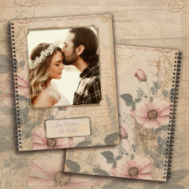 Ouderwets Notitieboek / Dagboek Sjabloon