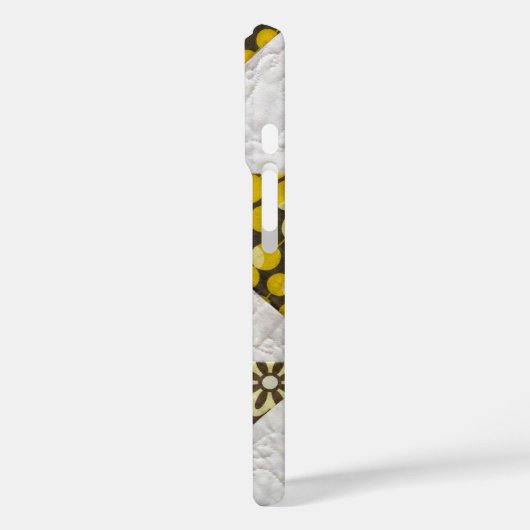 Ouderwets=ouderwets quiltpatroon Case-Mate iPhone case (Achterkant / Links)