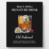 Ouderwets • PERSONALISEER deze Signature-drank Fotoplaat (Voorkant)