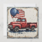 Ouderwets Pride: Glory Feestdagenkaart (Voorkant)