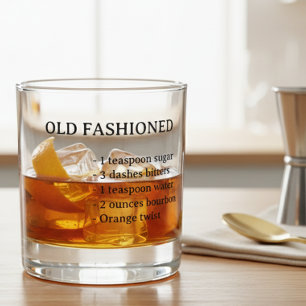 Ouderwets Recept Burton Whiskey Whisky Glas