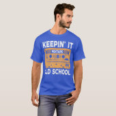 Ouderwets retro t-shirt (Voorkant volledig)