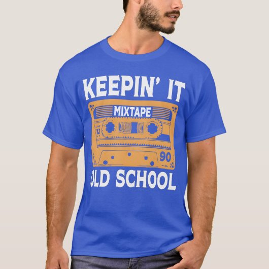 Ouderwets retro t-shirt (Voorkant)