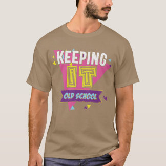 Ouderwets Retro vintage T-shirt
