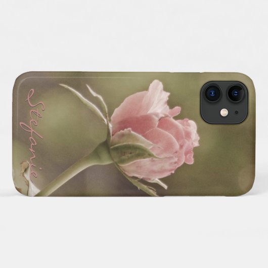 Ouderwets Roos Case-Mate iPhone Case (Achterkant (horizontaal))