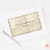  ouderwets - Uw persoonlijke labelstickers Rechthoekige Sticker (Envelop)