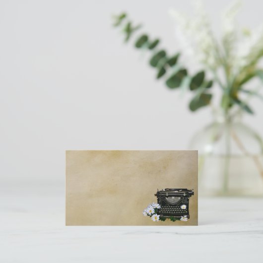 ouderwets visitekaartje (Staand voorkant)