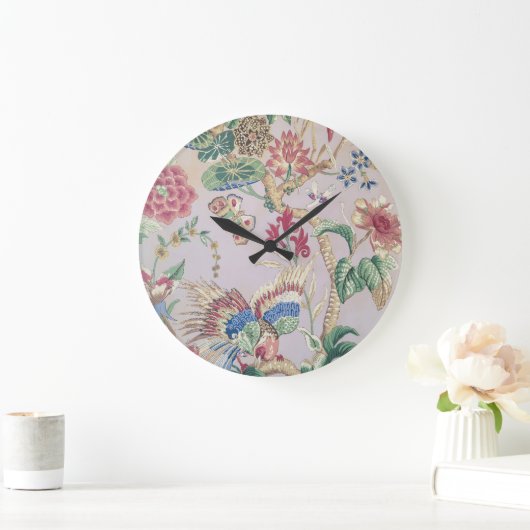 ouderwets Wallpaper Pattern Grote Klok (Huis)