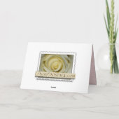 Ouderwetse 80e verjaardag groet kaart (Achterkant)