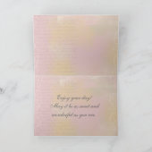 Ouderwetse 80e verjaardag groet kaart (Binnen)